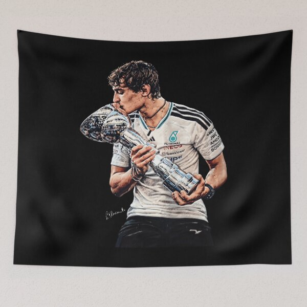 Item preview, Andrea Kimi Antonelli - Mercedes AMG Petronas Formula One Team - Formula One Driver Kissing Trophy designed and sold by theandroidvivz.