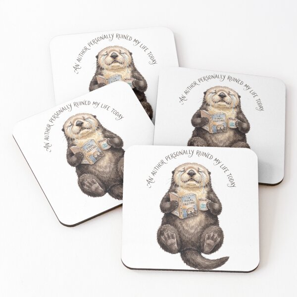 Item preview, Bookish Otter Emotional Reader designed and sold by Tiffany Roy.