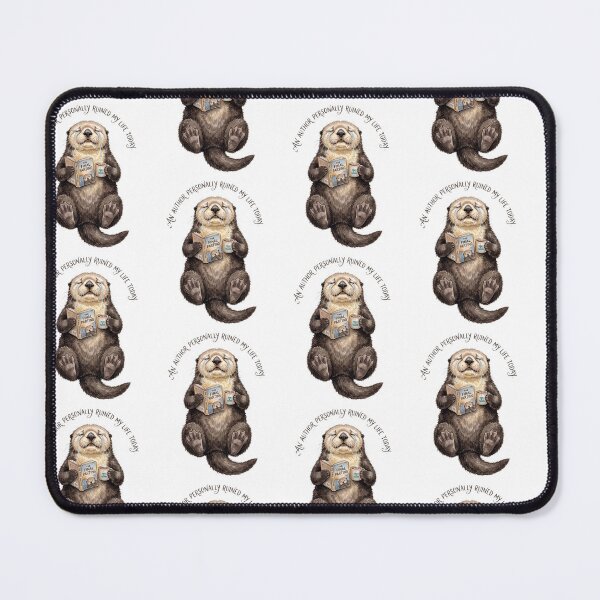 Item preview, Bookish Otter Emotional Reader designed and sold by Tiffany Roy.
