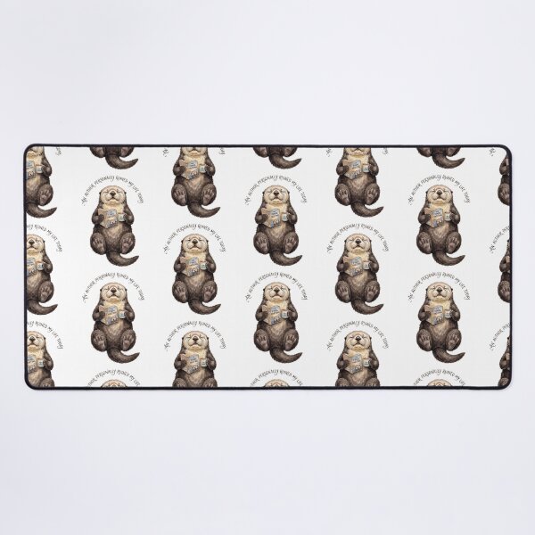 Item preview, Bookish Otter Emotional Reader designed and sold by Tiffany Roy.