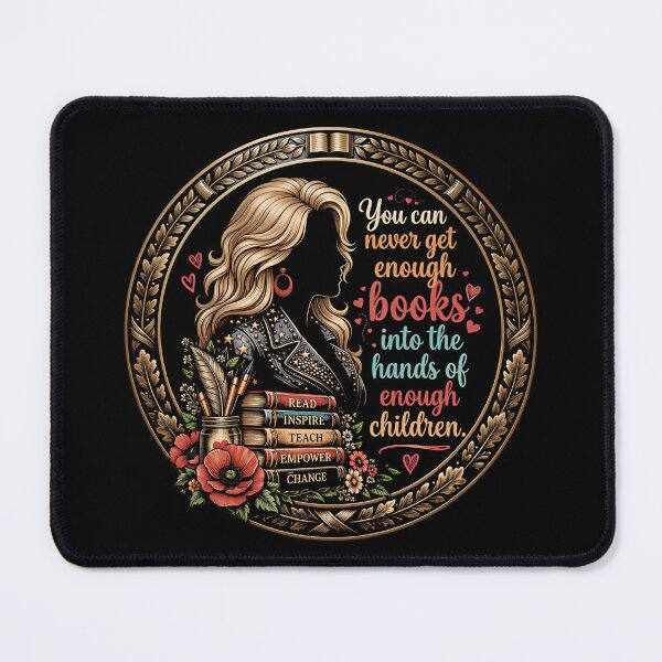 Item preview, You Can Never Get Enough Books Into Childrens Hands designed and sold by gear-posters.