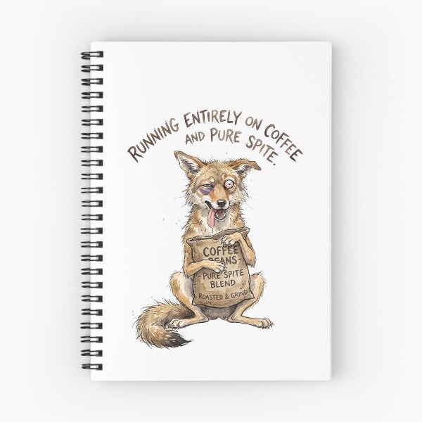 Item preview, Spite Coffee Coyote Humor designed and sold by Tiffany Roy.