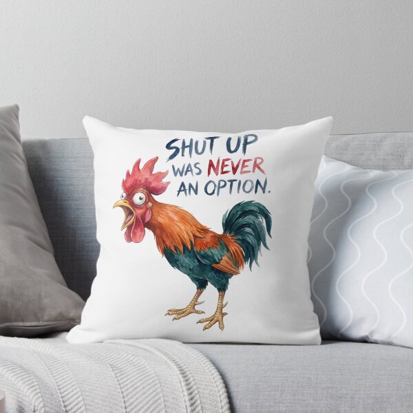 Item preview, Screaming Rooster Sassy Attitude designed and sold by Tiffany Roy.