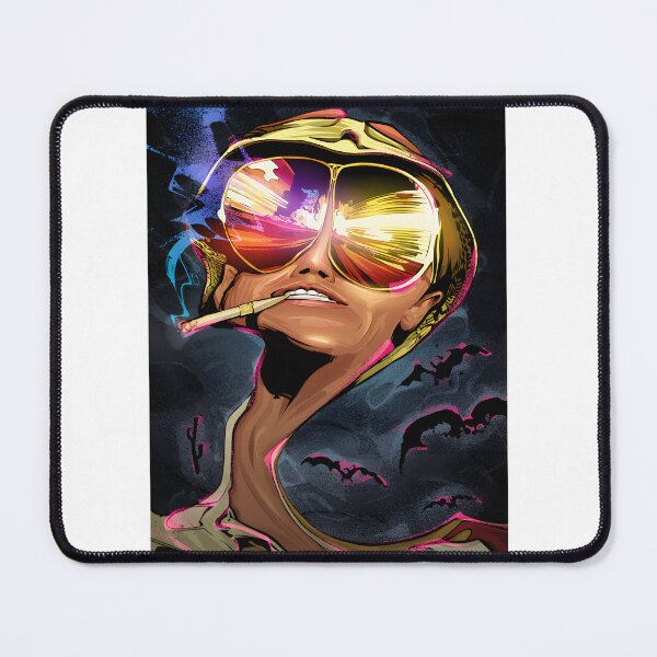 Item preview, Fear and Loathing Inspired Psychedelic Art Design with Bold Colors and Surreal Elements designed and sold by JustelioShop.