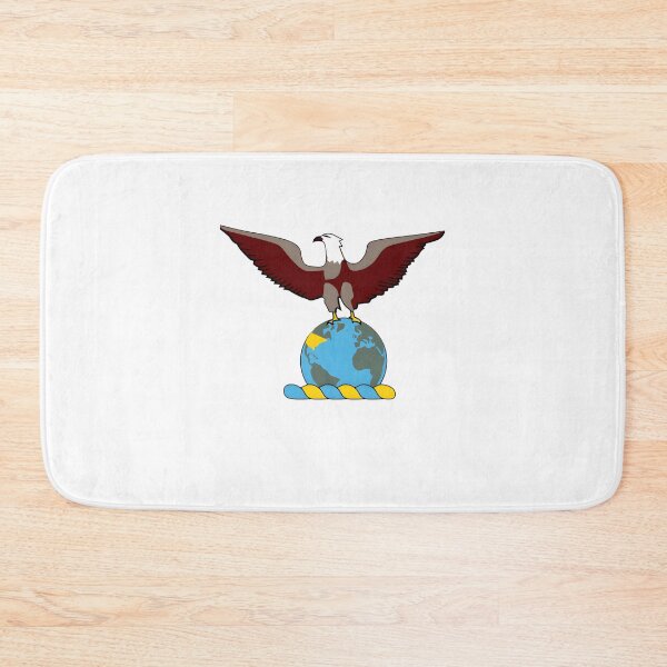 Item preview, Elegant Globe and Bird Artwork - Nature and Travel Inspired Design designed and sold by IMRAN  AHMED.