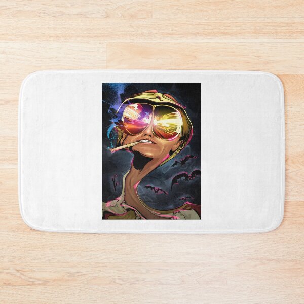 Item preview, Fear and Loathing Inspired Psychedelic Art Design with Bold Colors and Surreal Elements designed and sold by JustelioShop.