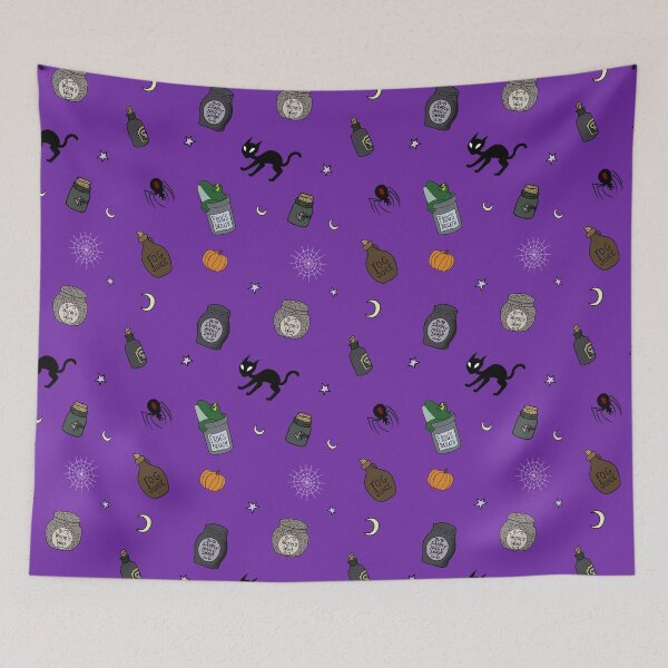 Item preview, Sally's Potion Collection- Halloween Pattern designed and sold by Hollowcrowart.