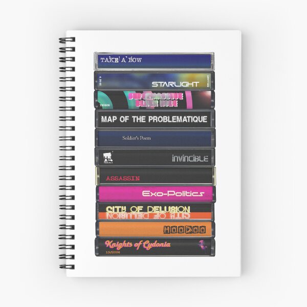Artikelvorschau, Muse – Black Holes & Revelations – Klassische Albumkassette (Print) entworfen und verkauft von Mr Mustard Prints.