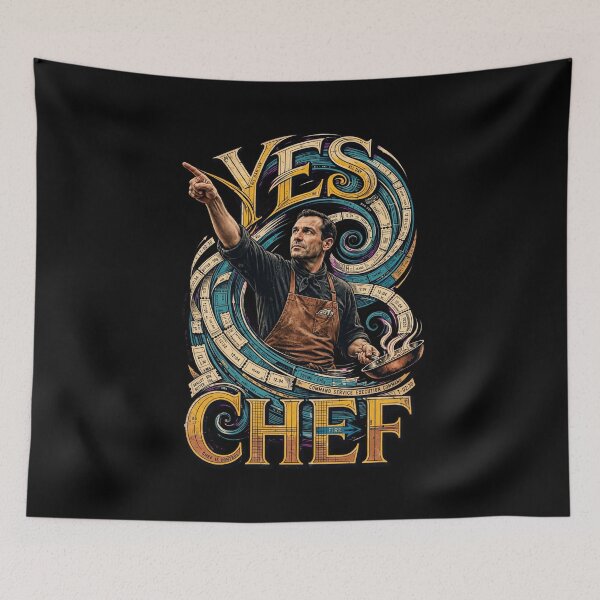 Item preview, YES CHEF Design, Chef Gift, Professional Chef Humor, Line Cook Gift, Culinary Gift, Kitchen Crew, Restaurant Chef, Cooking Gift, Chef Life, Kitchen Humor, Culinary Culture designed and sold by Typologystudios.
