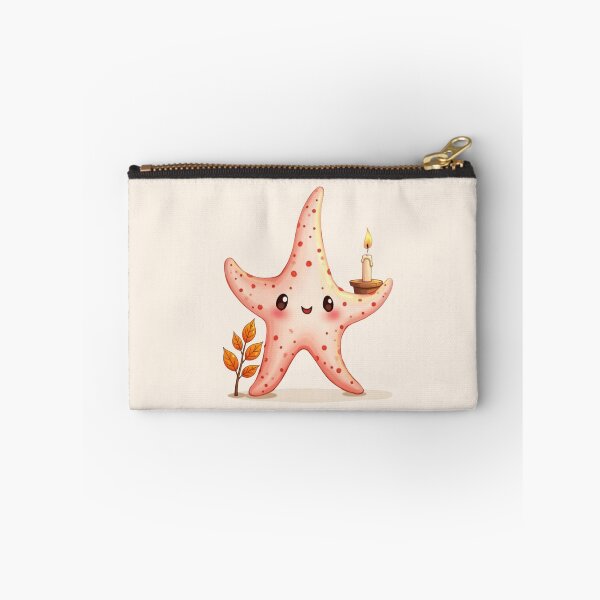Item preview, Starfish Holding Candle - Kawaii Autumn Sea Life designed and sold by DariaCraft.