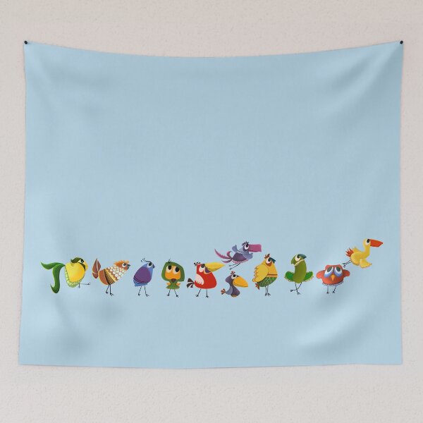 Item preview, Birds in a row designed and sold by NorthNook.