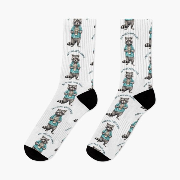 Item preview, Nurse Raccoon Healthcare Coffee designed and sold by Tiffany Roy.