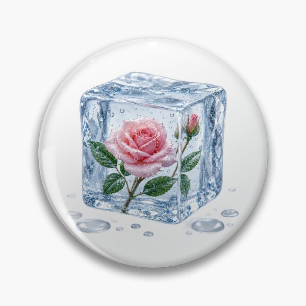 Item preview, Pink Rose in Crystal Ice designed and sold by MichalHau.
