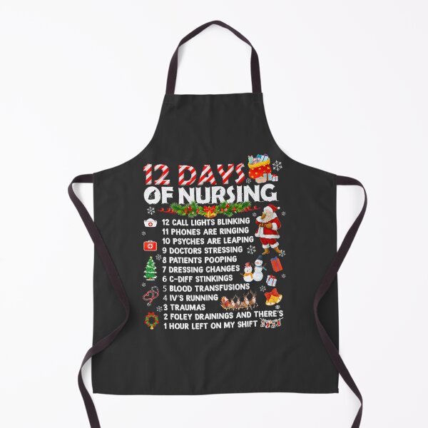 Item preview, Funny Nurses Merry Christmas Design for Days of Nursing Celebration designed and sold by Kahnman.