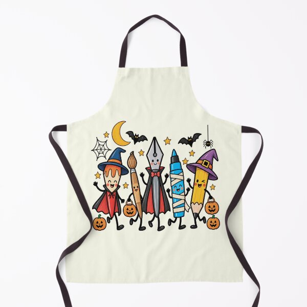 Item preview, Kawaii Halloween School Art Teacher Supplies designed and sold by ABDOULAH.