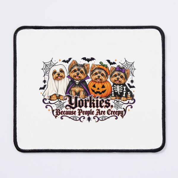 Item preview, Yorkies Because People Are Creepy Funny Halloween Dog Costume Gift designed and sold by Whirx.