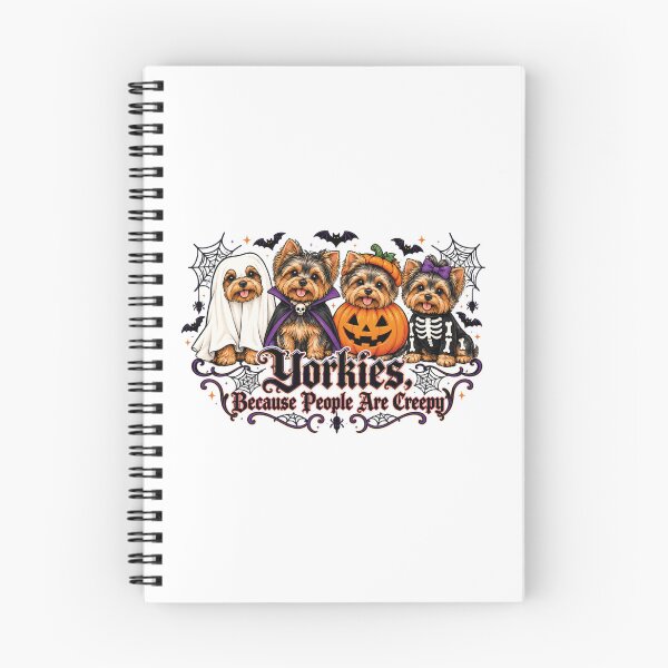 Item preview, Yorkies Because People Are Creepy Funny Halloween Dog Costume Gift designed and sold by Whirx.