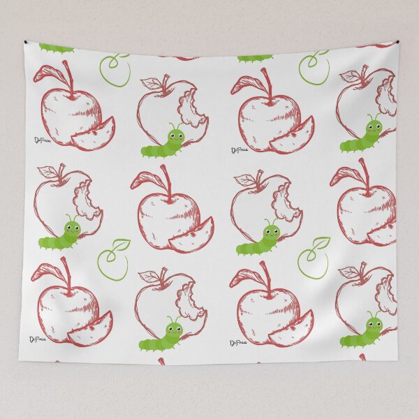 Item preview, Apple pattern designed and sold by DiFraia Studio.