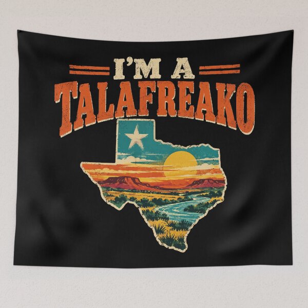 Item preview, I’m a Talafreako Texas Travel Badge T-Shirt designed and sold by Uglyandcute.