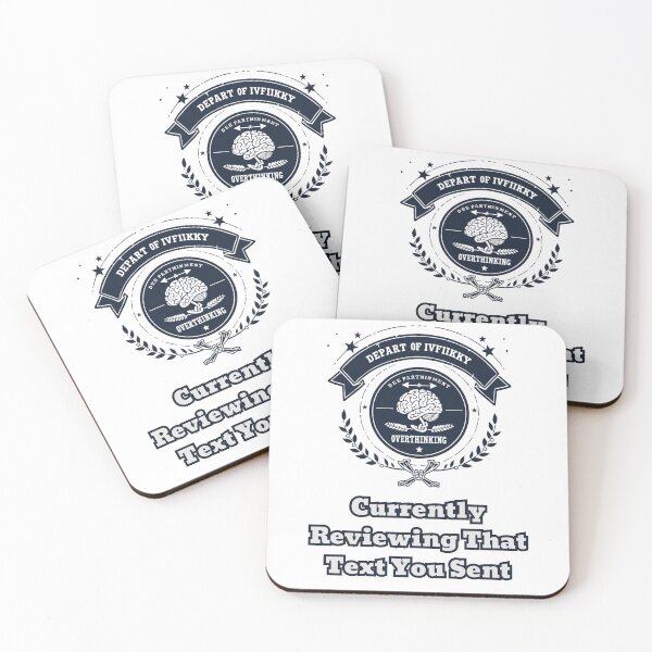 Item preview, Department Of Overthinking Reviewing Text Parody Design designed and sold by FashionDollQtr.