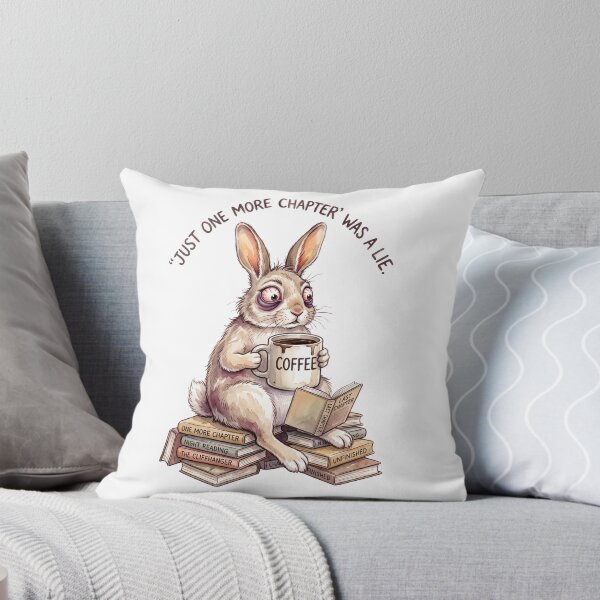 Item preview, Bookworm Bunny Sleepless Reading designed and sold by Tiffany Roy.