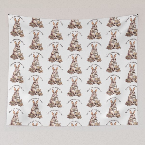 Item preview, Bookworm Bunny Sleepless Reading designed and sold by Tiffany Roy.
