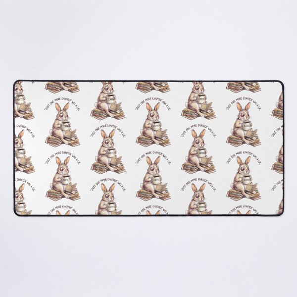 Item preview, Bookworm Bunny Sleepless Reading designed and sold by Tiffany Roy.