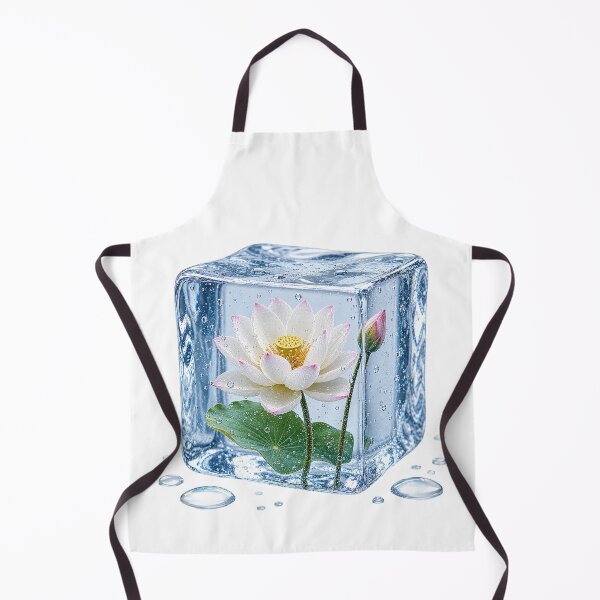 Item preview, Frozen Lotus Flower in Crystal Ice designed and sold by MichalHau.