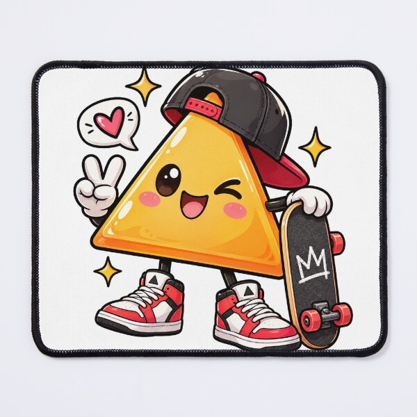 Item preview, Kawaii Skater Triangle Character designed and sold by Seculinator.