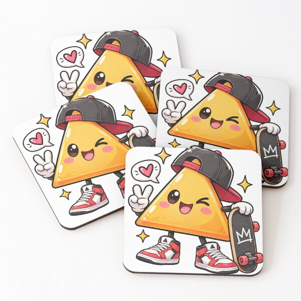 Artikelvorschau, Kawaii Skater Triangle Character entworfen und verkauft von Seculinator.