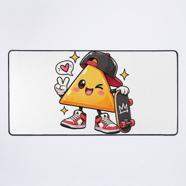 Item preview, Kawaii Skater Triangle Character designed and sold by Seculinator.