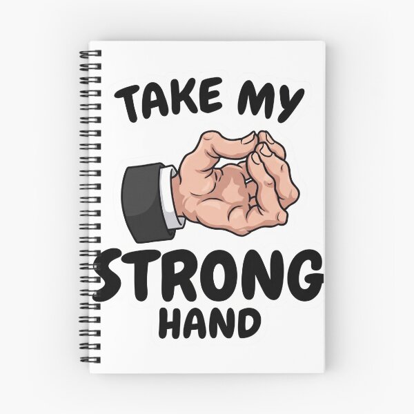 Item preview, Take My Strong Hand Funny Scary Movie Gotem Gesture Meme designed and sold by MerchViz.