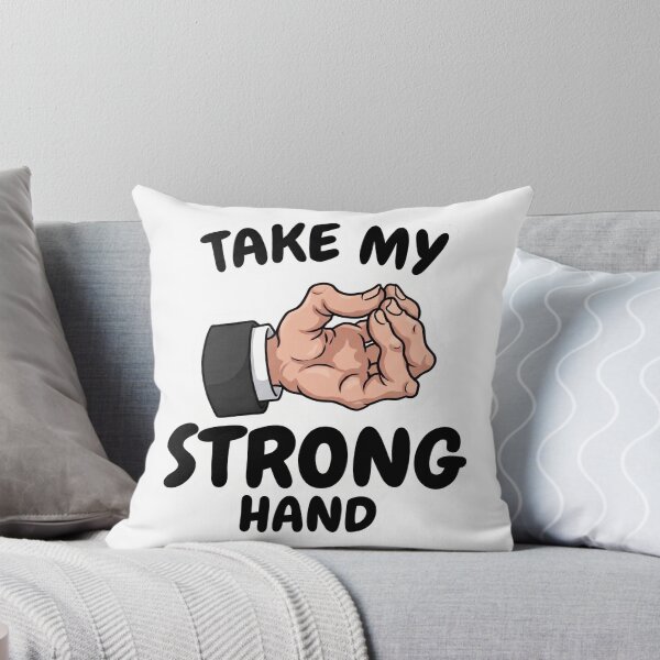 Item preview, Take My Strong Hand Funny Scary Movie Gotem Gesture Meme designed and sold by MerchViz.