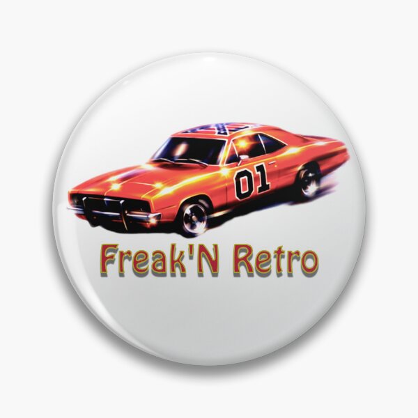 Artikelvorschau, General Lee Retro-Auto entworfen und verkauft von FreakNRetro.