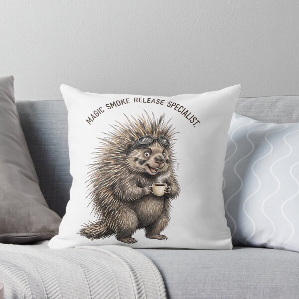 Item preview, Engineer Porcupine Magic Smoke designed and sold by Tiffany Roy.