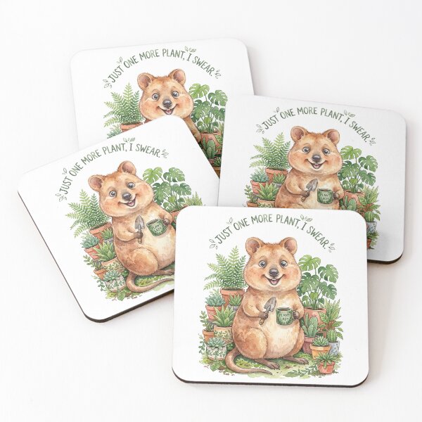 Item preview, Plant Lady Quokka Gardener designed and sold by Tiffany Roy.