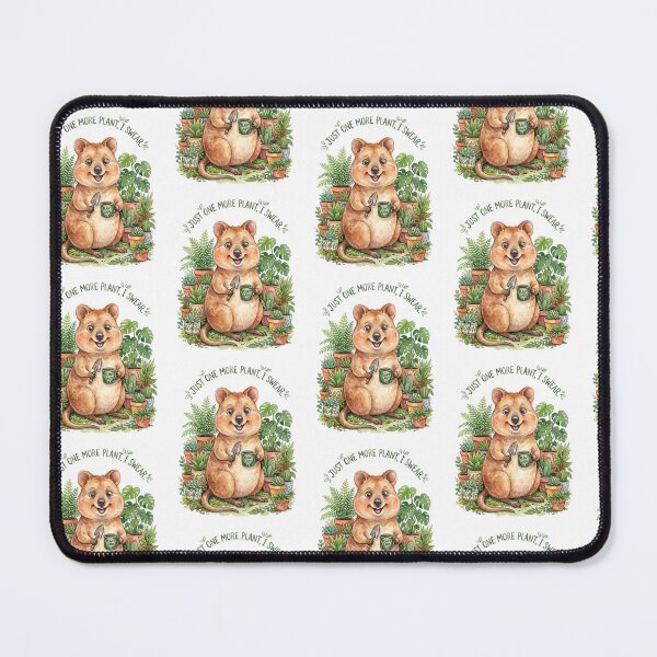 Item preview, Plant Lady Quokka Gardener designed and sold by Tiffany Roy.