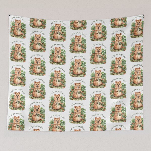 Item preview, Plant Lady Quokka Gardener designed and sold by Tiffany Roy.