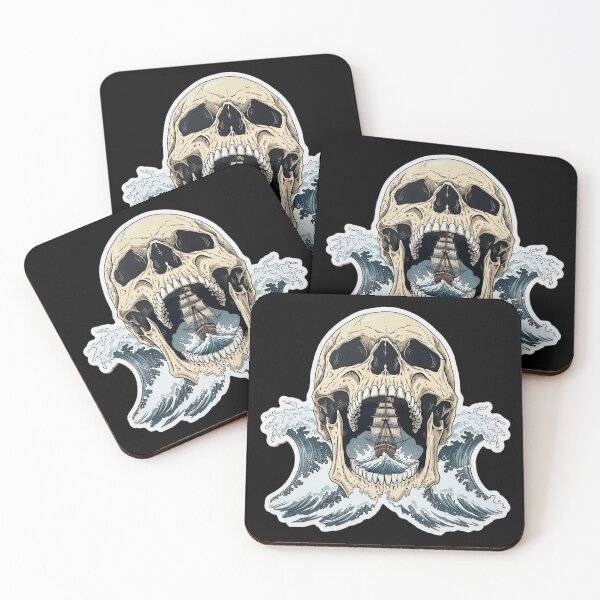 Item preview, Skull and Schooner designed and sold by VelvetRoom.