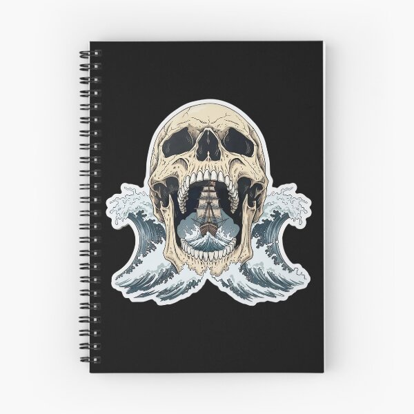 Item preview, Skull and Schooner designed and sold by VelvetRoom.
