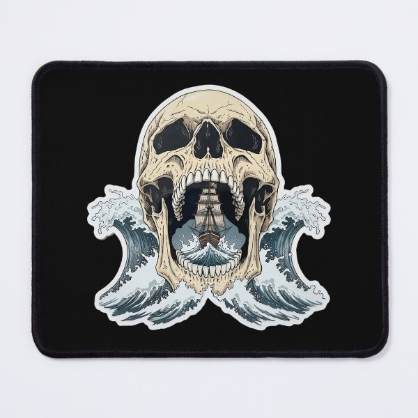 Item preview, Skull and Schooner designed and sold by VelvetRoom.