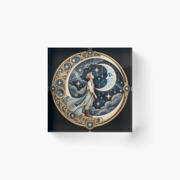 Item preview, Moon Wisher designed and sold by Jaenne.studio.