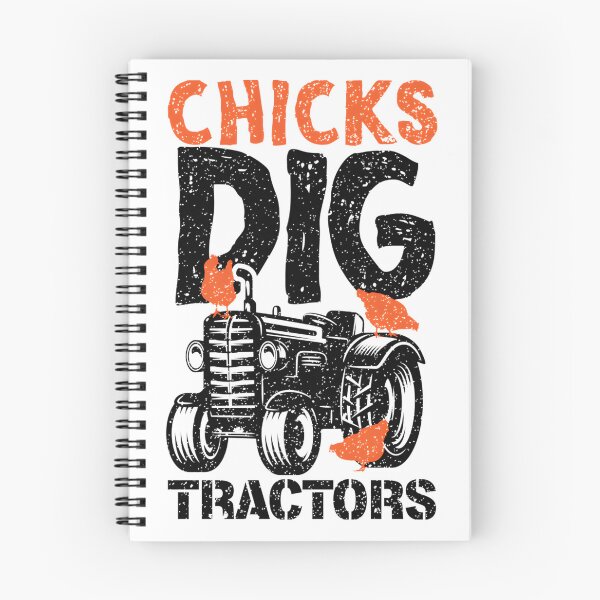 Item preview, Funny Chicks Dig Tractors Chicken Farm Humor Design designed and sold by PudgyBear.