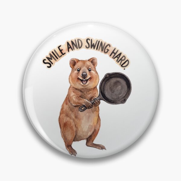 Item preview, Quokka Cast Iron Skillet designed and sold by Tiffany Roy.