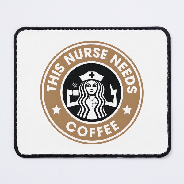 Item preview, This Nurse Needs Coffee Funny Registered Nurse Gifts for Healthcare Professionals designed and sold by Kahnman.