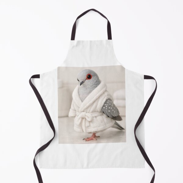 Item preview, Diamond Dove White Bathrobe designed and sold by Sillytoe.