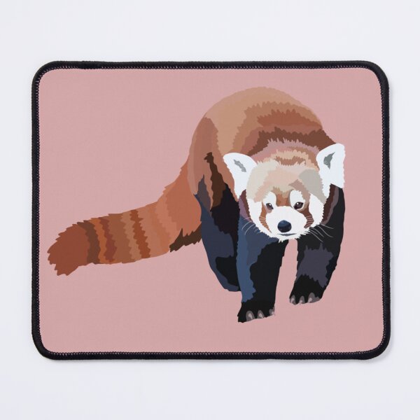 Item preview, R is for Red Panda,R is for Red Panda,Red Panda Illustration – Adorable and Playful Forest Mammal Artwork designed and sold by PrettylittlepastelUk.