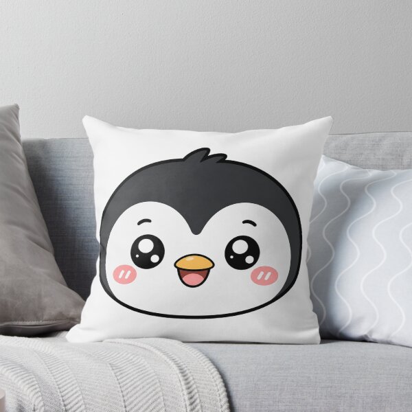 Item preview, Cute Kawaii Penguin Face designed and sold by Seculinator.