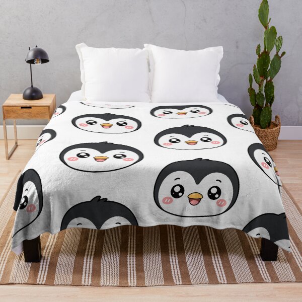 Item preview, Cute Kawaii Penguin Face designed and sold by Seculinator.