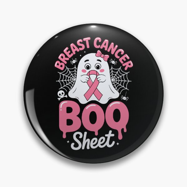 Item preview, Breast Cancer Boo Sheet   designed and sold by jkrphoto.